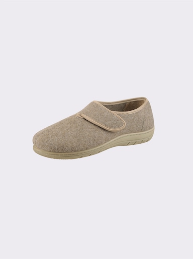 Hausschuh - beige