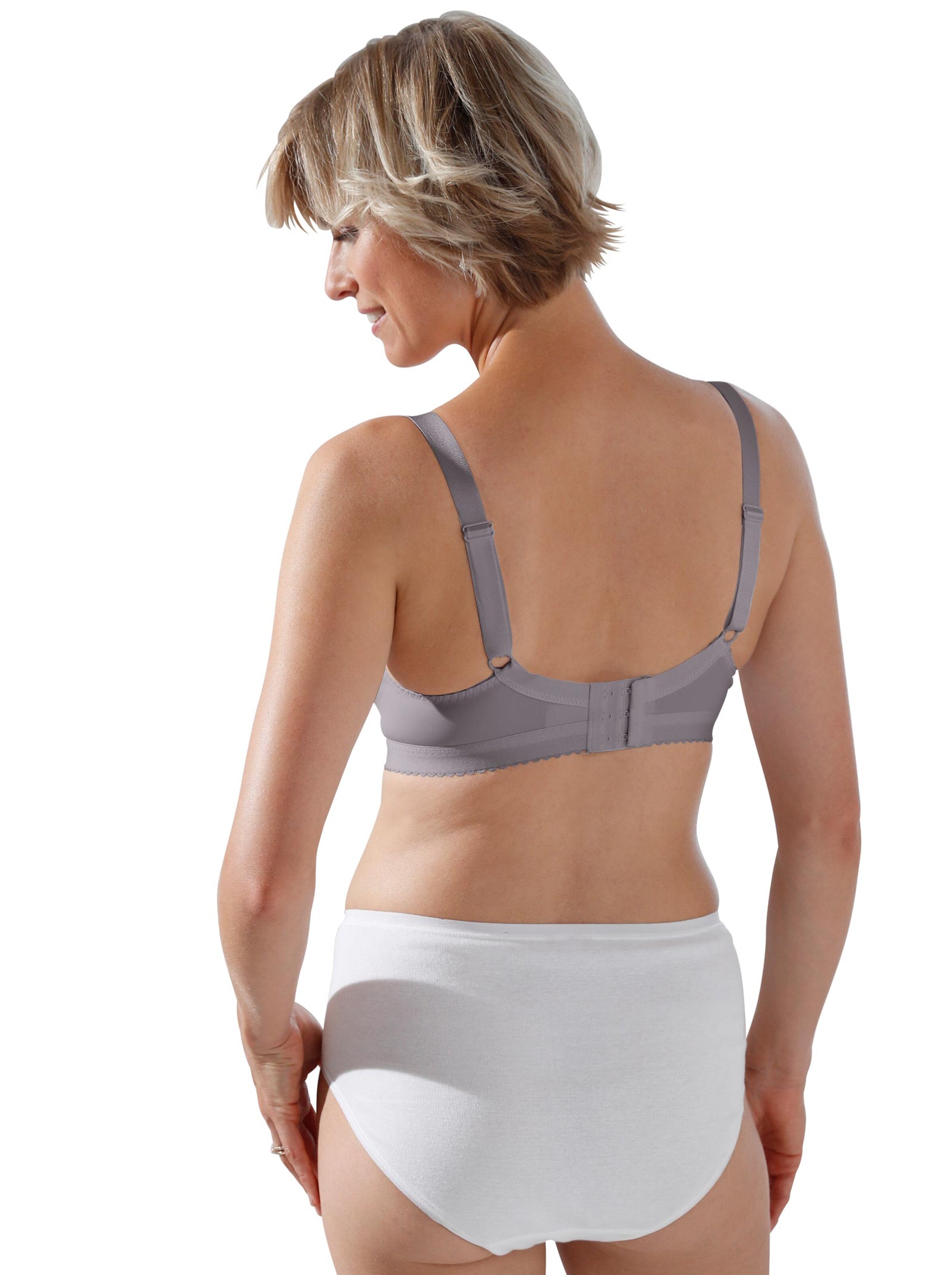 wäschepur BH ohne Bügel - taupe