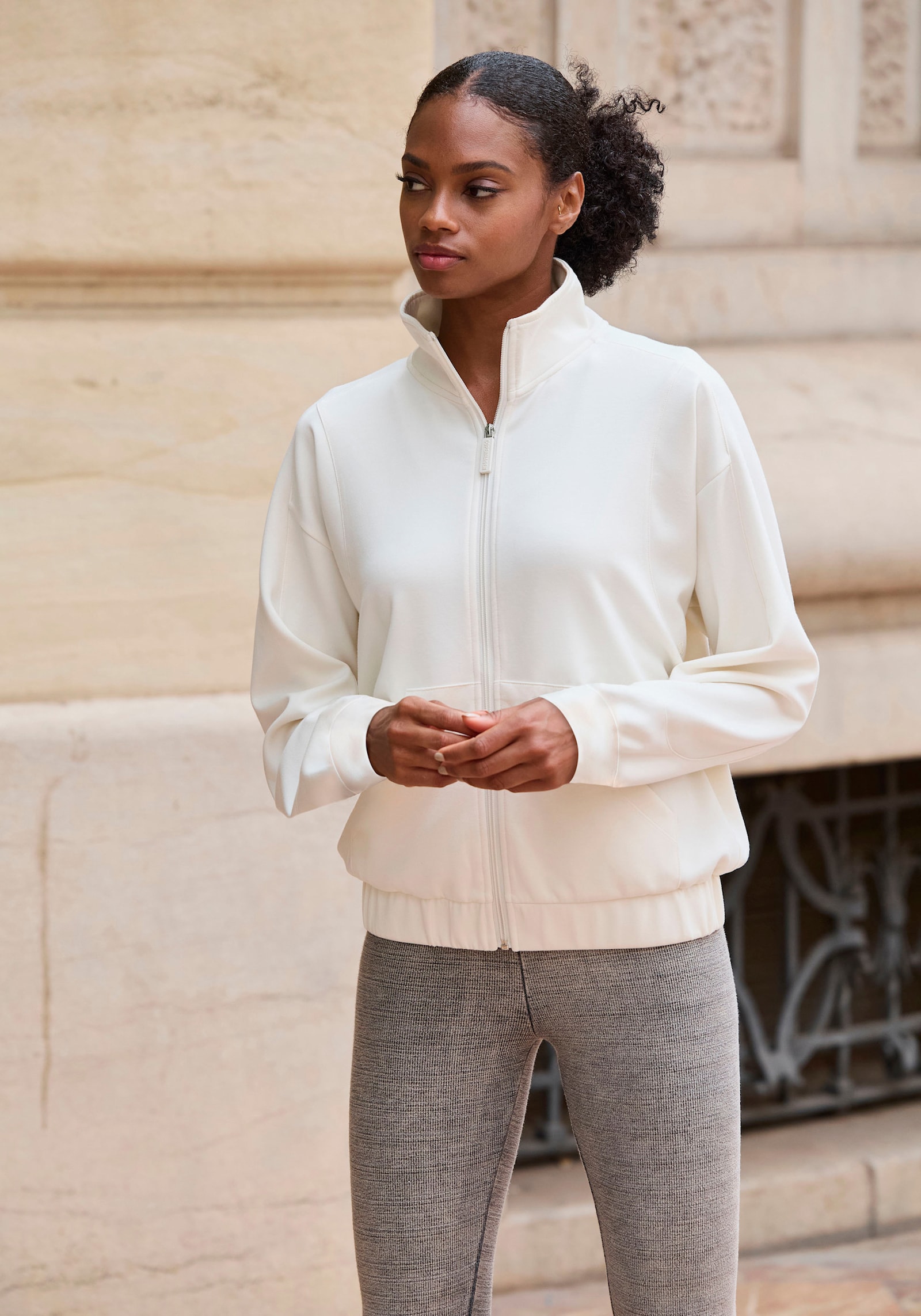 Copenhagen Studios Sweatjacke - wollweiß