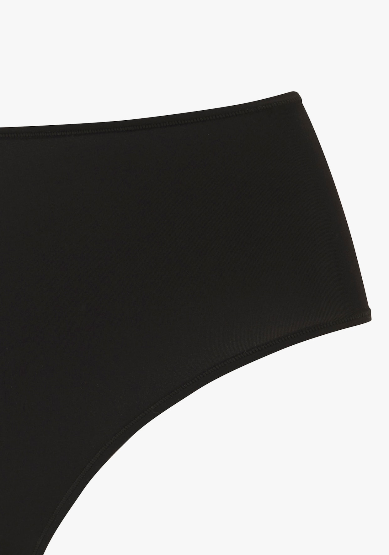 LASCANA High waist string - zwart