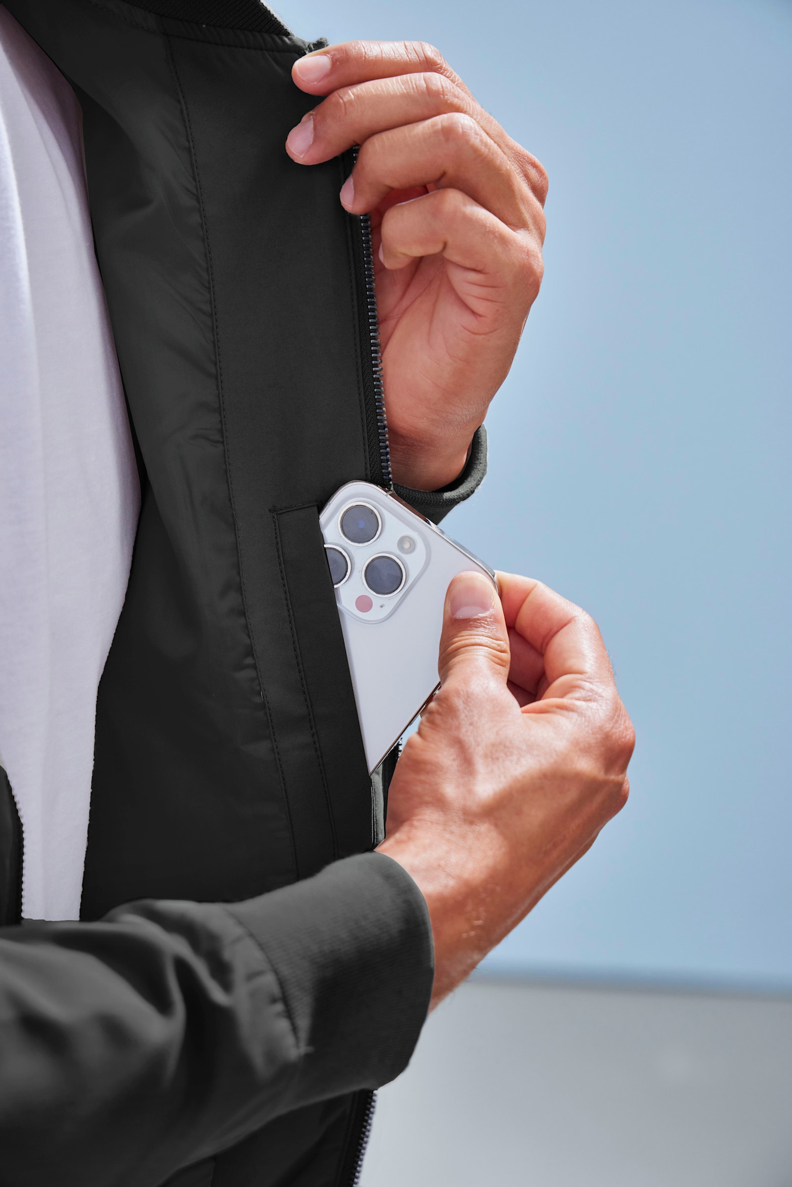 John Devin Bomberjacke - schwarz