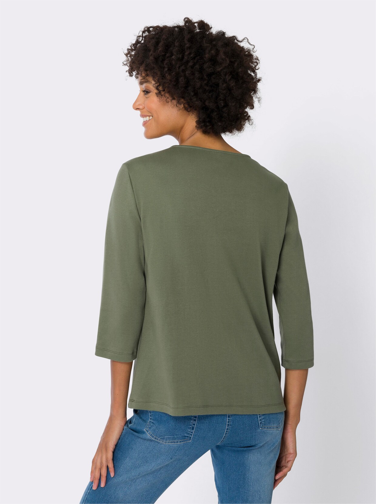 Sweatshirt - kaki