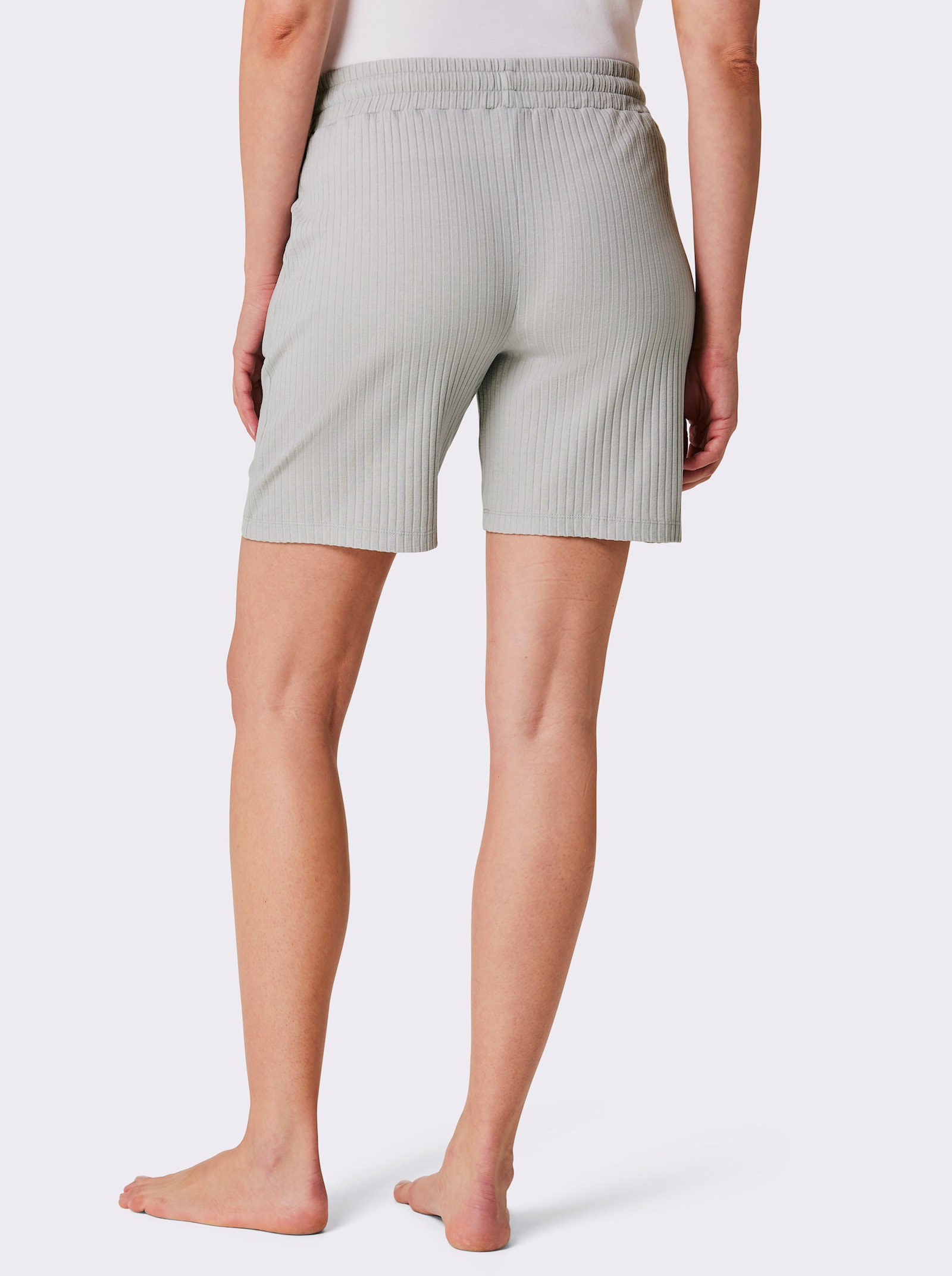 feel good Broek kort - lichtgrijs