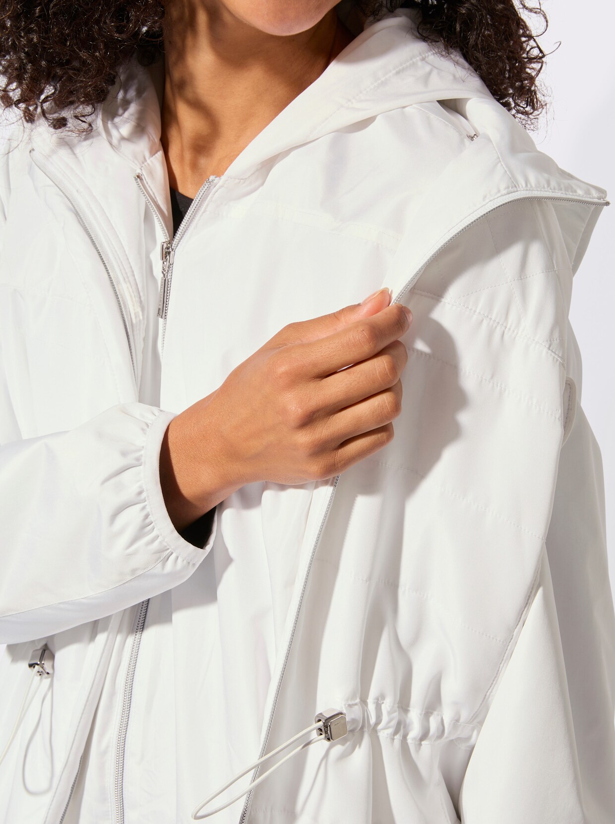 3-in-1-Funktionsjacke - weiß
