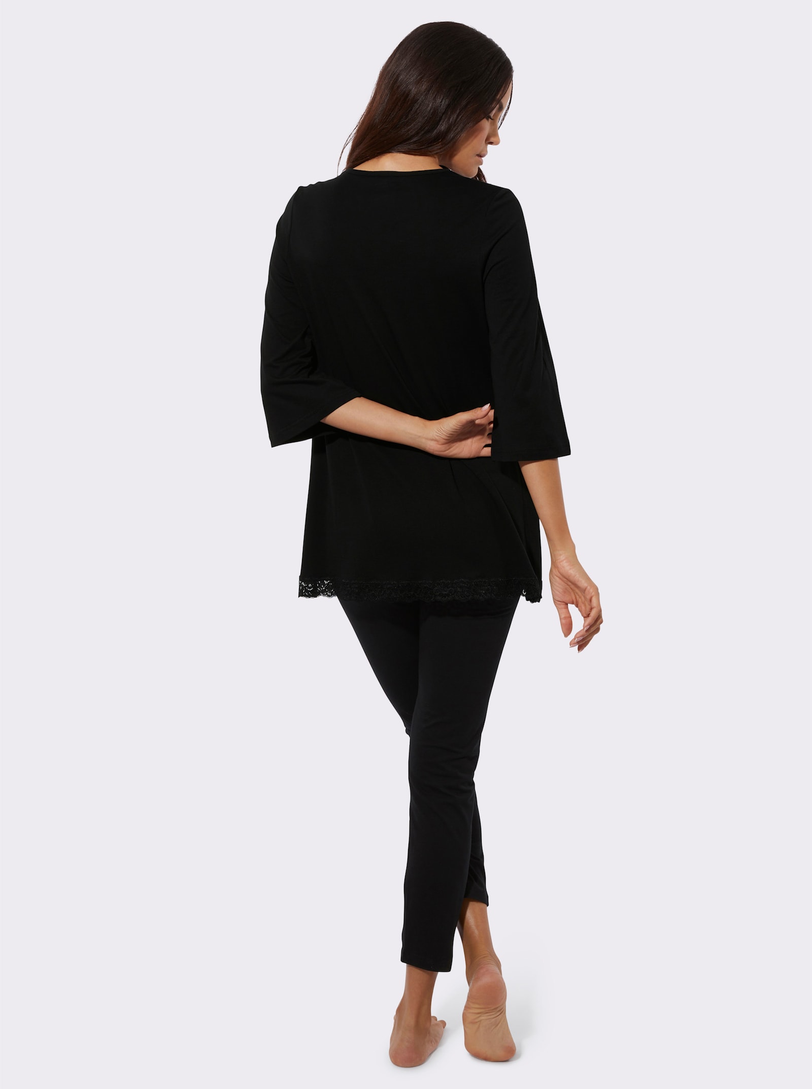 wäschepur Pyjama - zwart