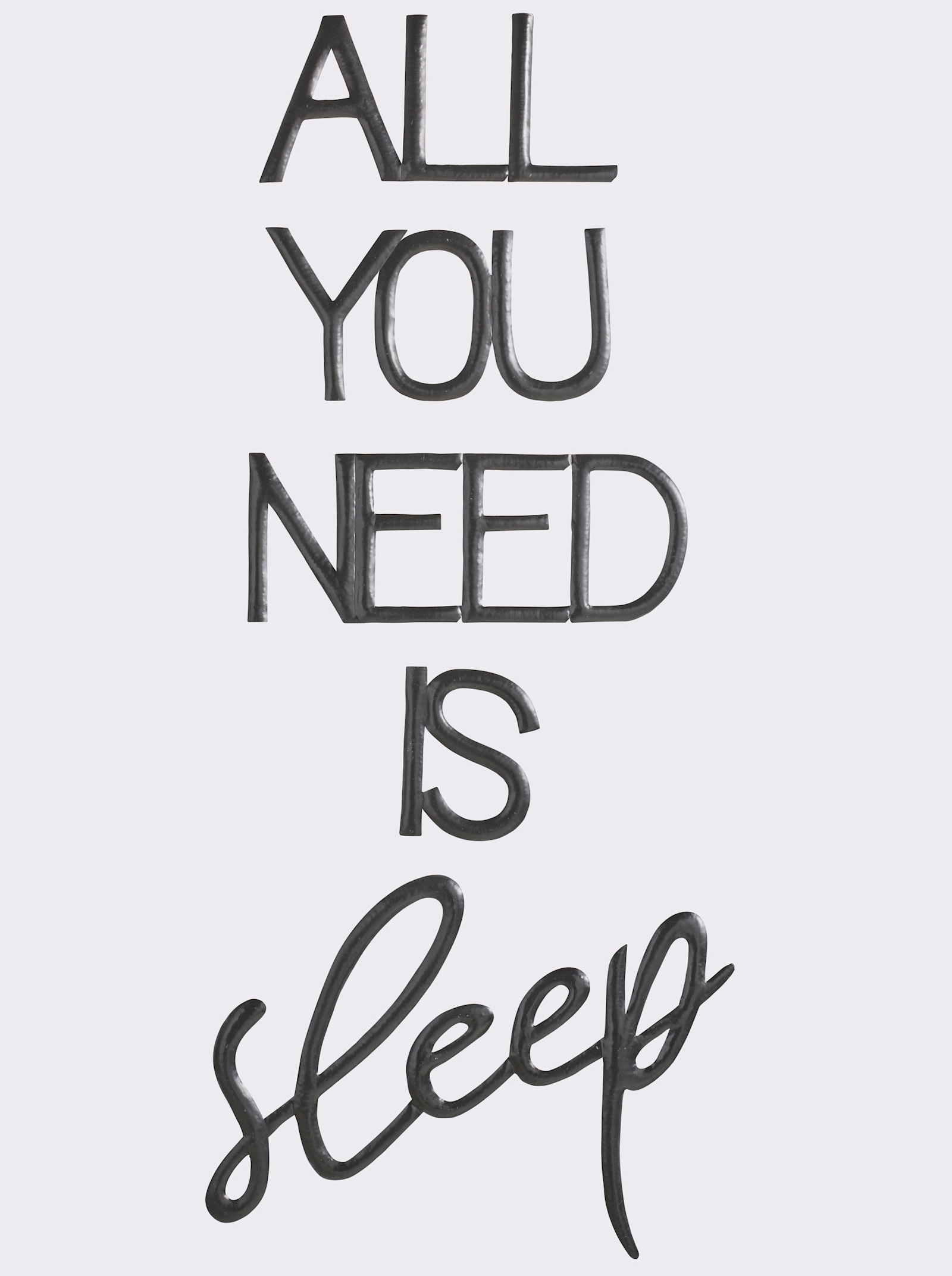 Impressionen Wanddeko - schwarz