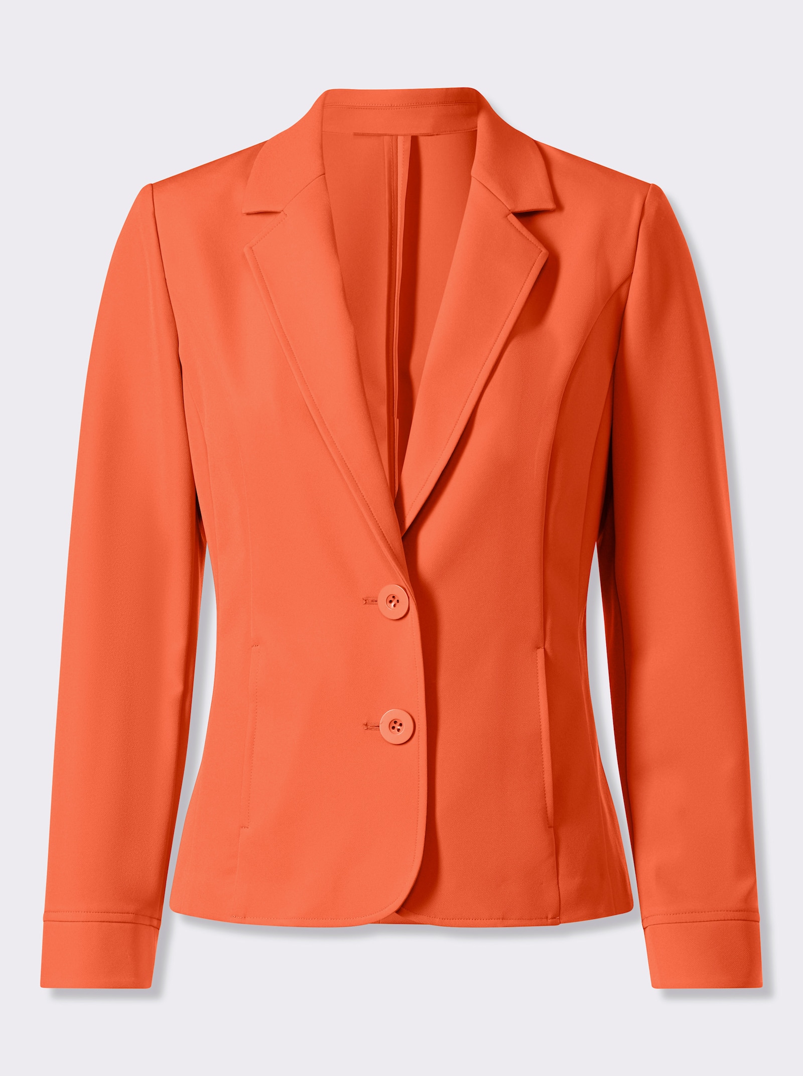 heine Blazer à 2 poches - orange