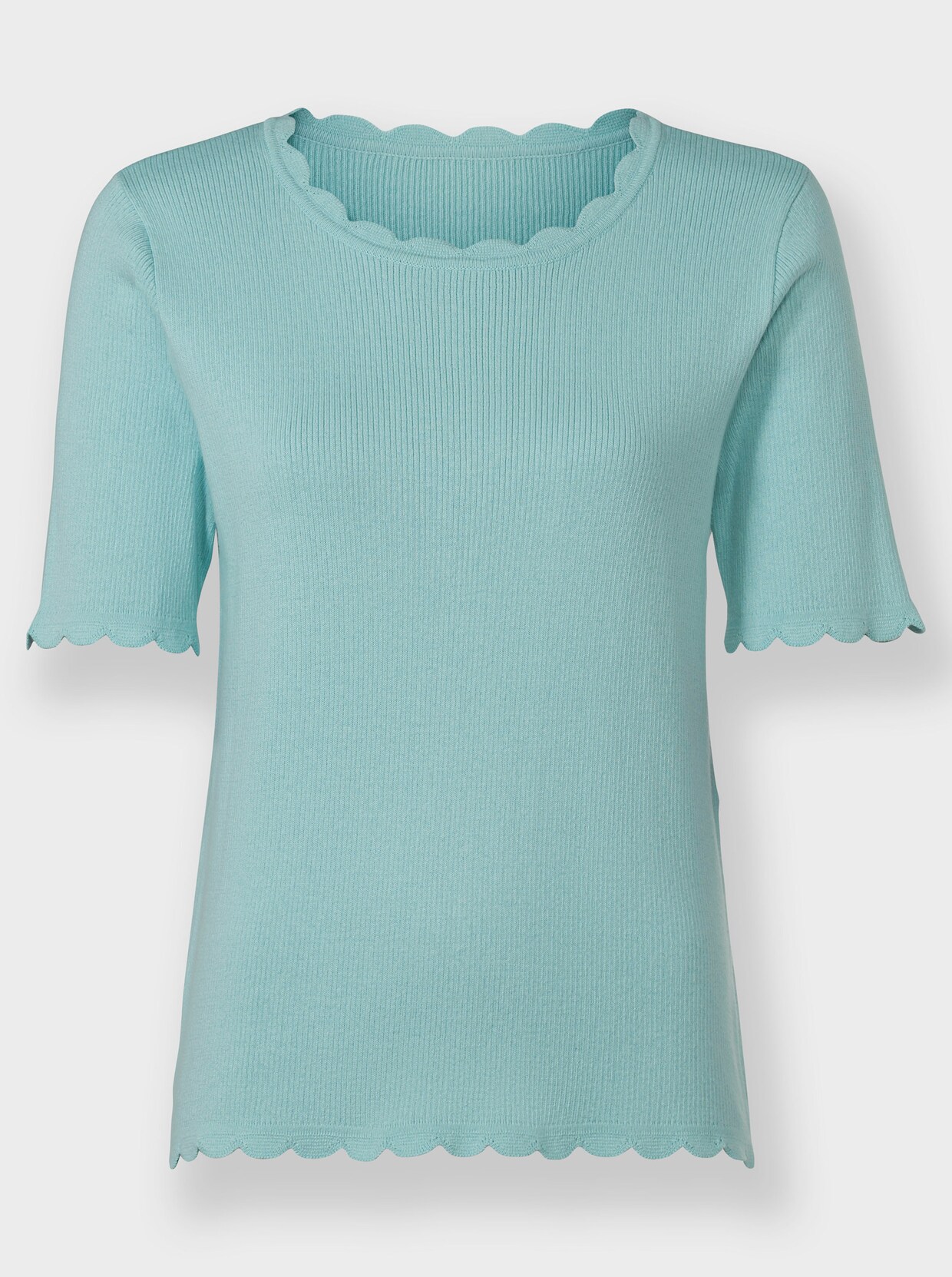 Pullover met korte mouwen - mint