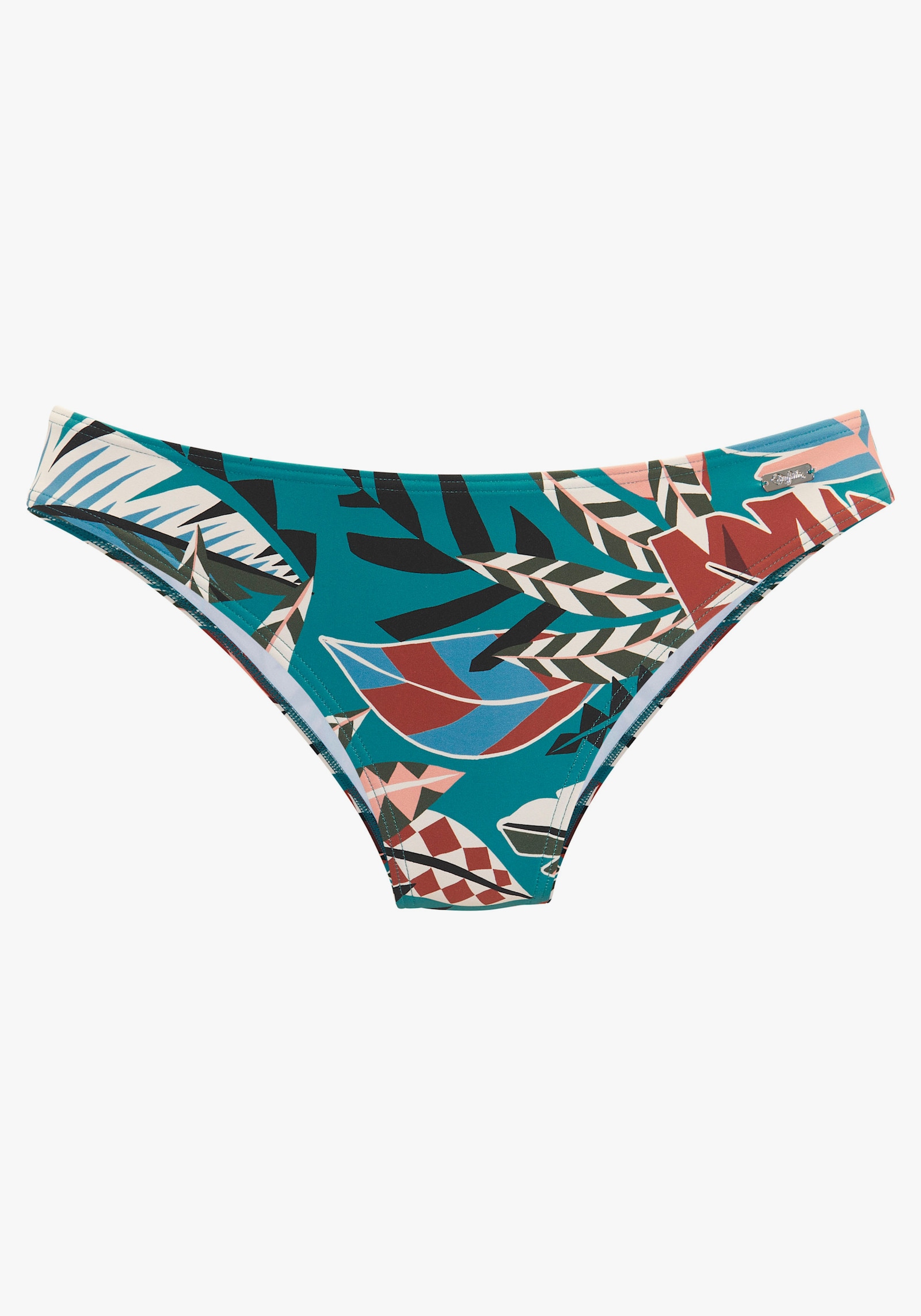 Buffalo Bikini-Hose - aqua bedruckt