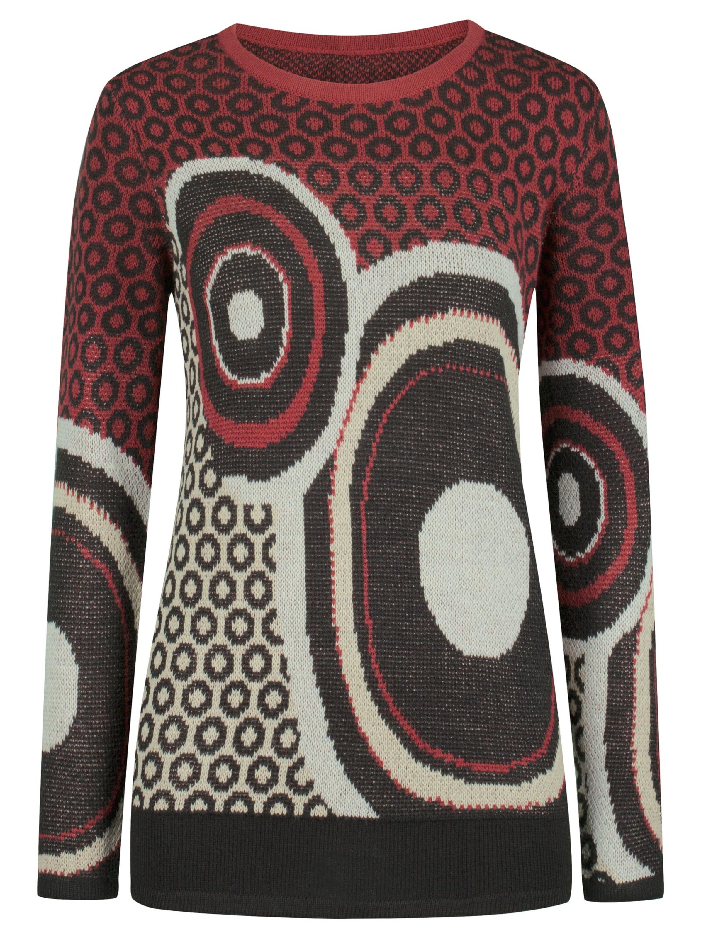 Pullover - schwarz-gemustert