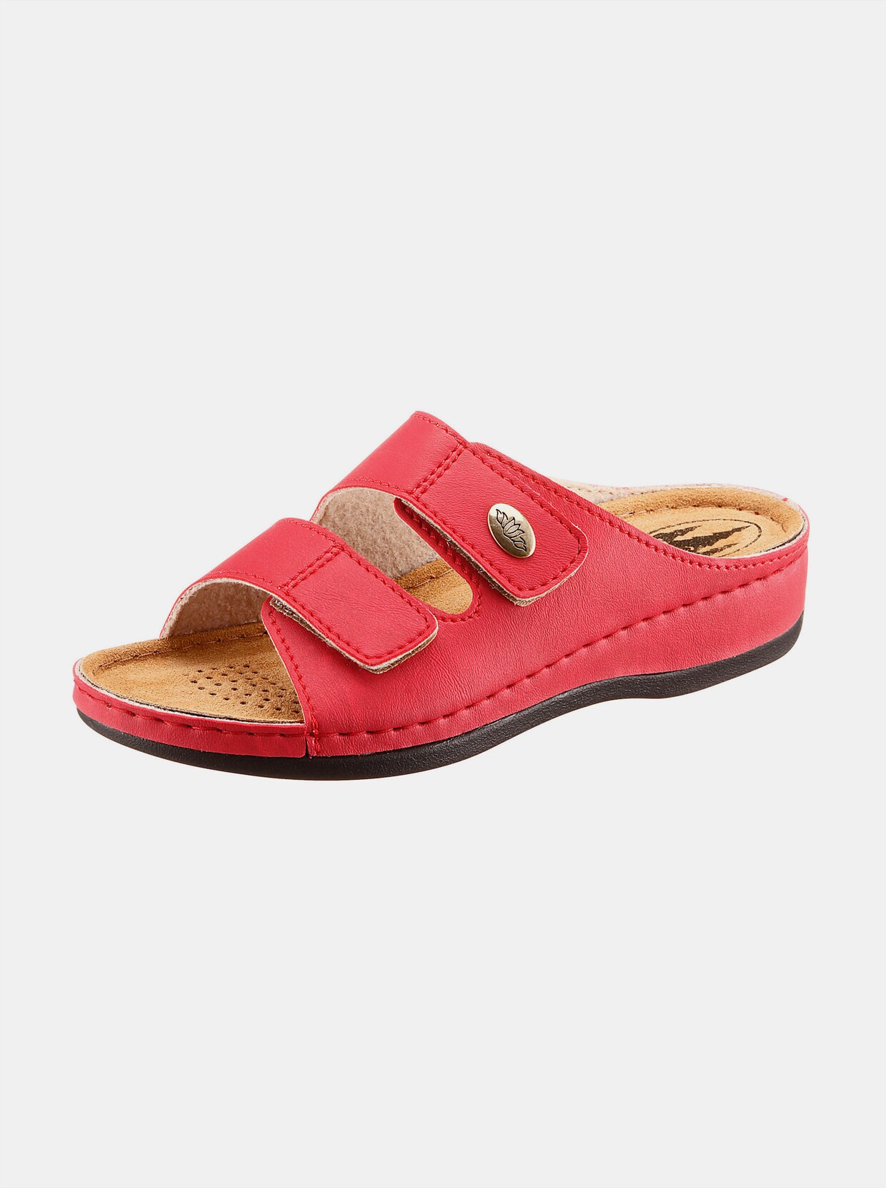 Franken Schuhe Pantolette - rot