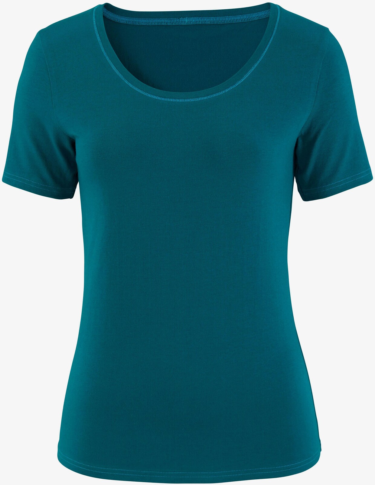 Vivance T-shirt - petrol, zwart