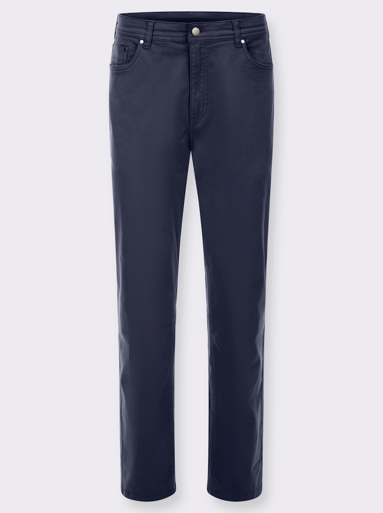 5-Pocket-Jeans in Twill-Qualität - marine