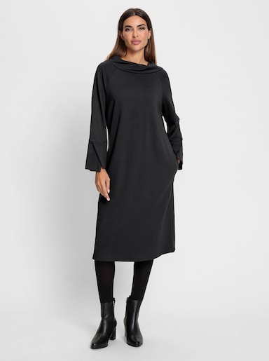 heine Jersey-Kleid - schwarz