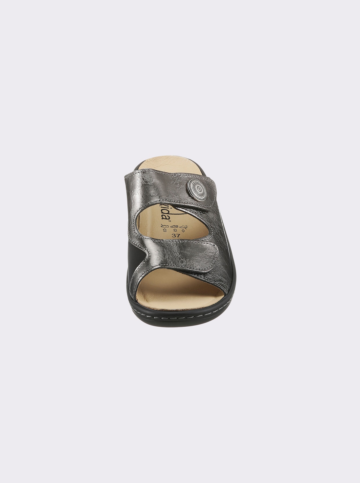 Belvida slippers - zilverkleur