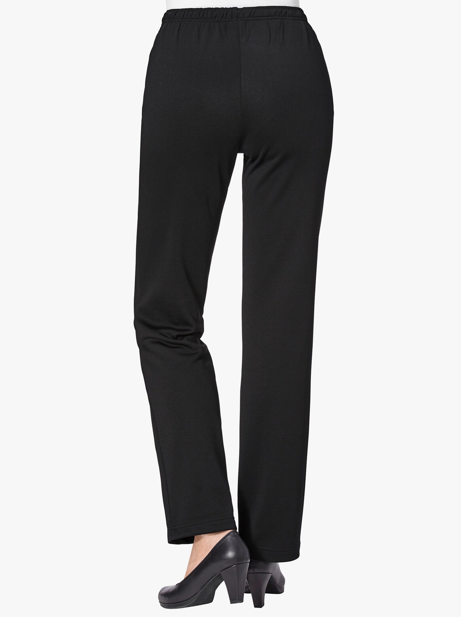 Jerseyhose in Winter-Qualität - schwarz