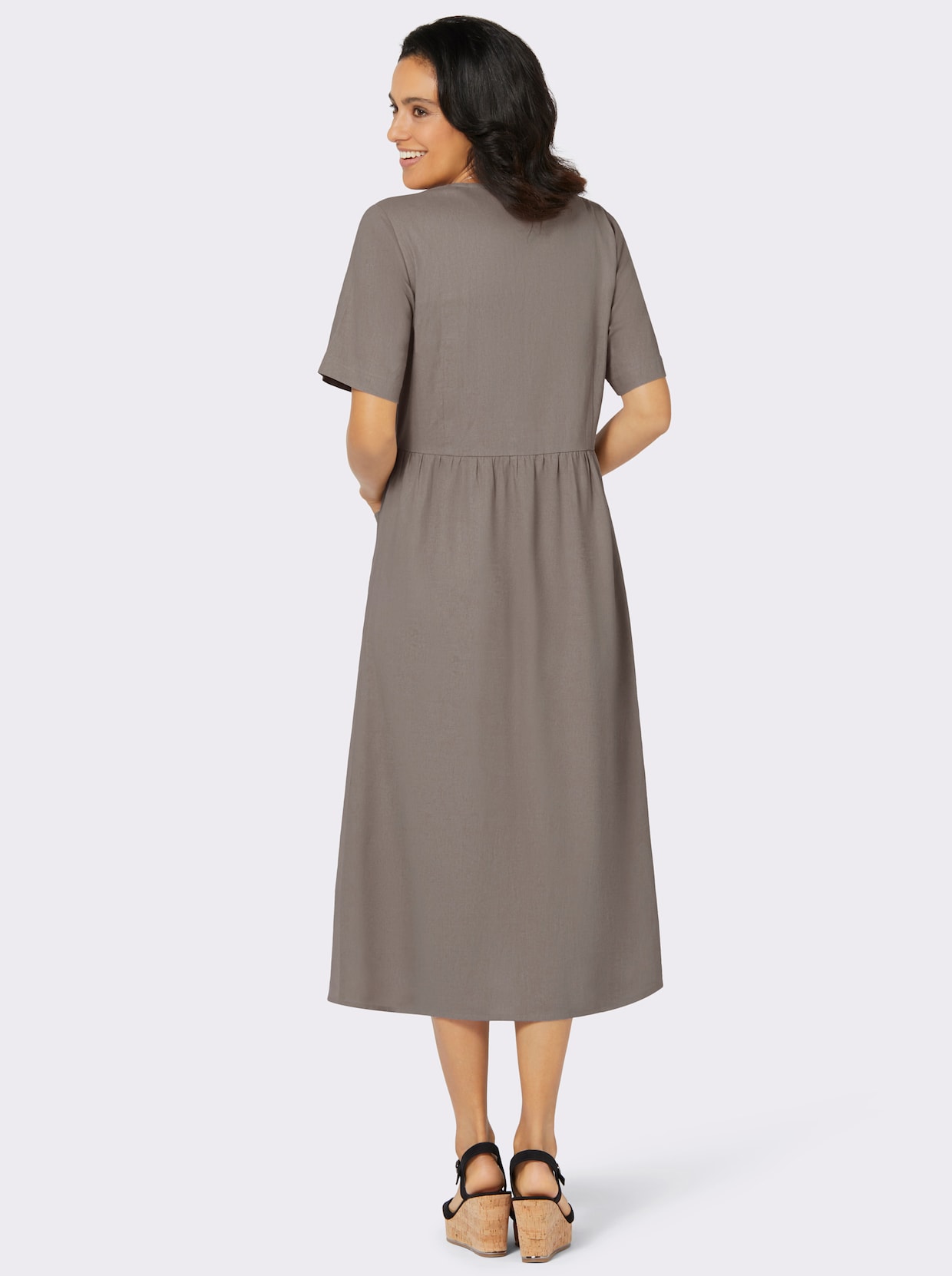 Kleid - taupe