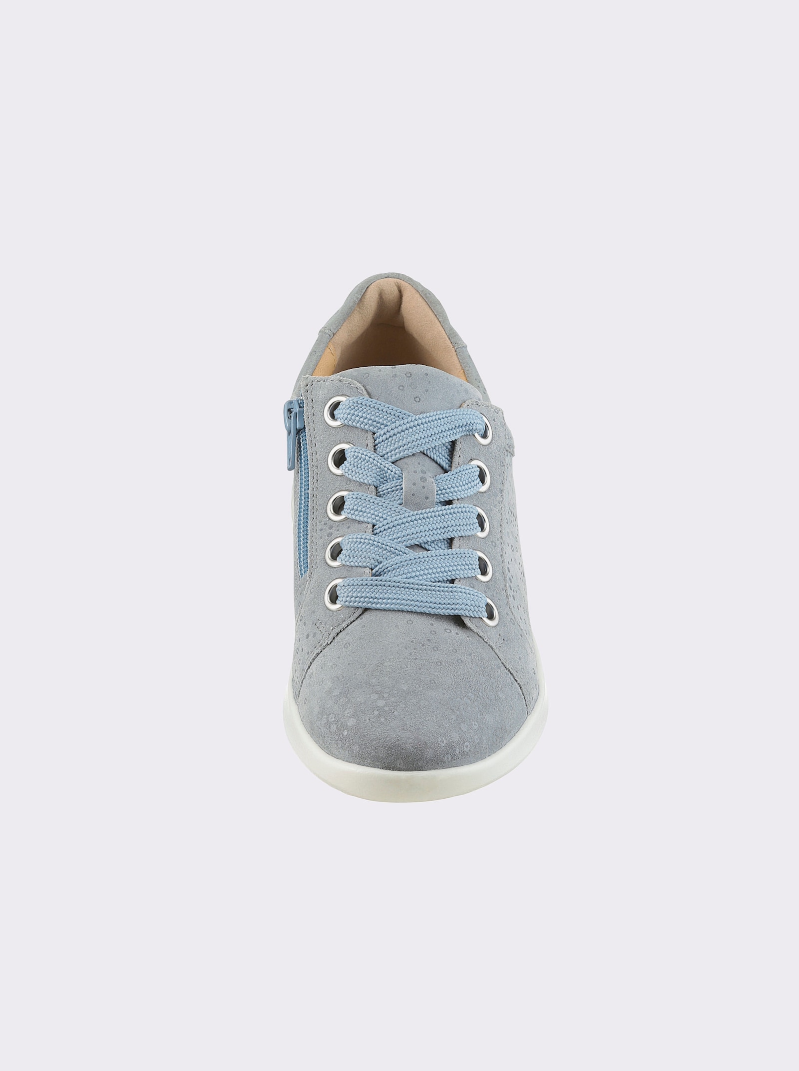 Jomos Schnürschuh für sehr kräftige Füße, von Jomos - hellblau