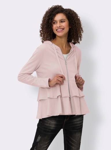 heine Shirtjacke - hellrosé