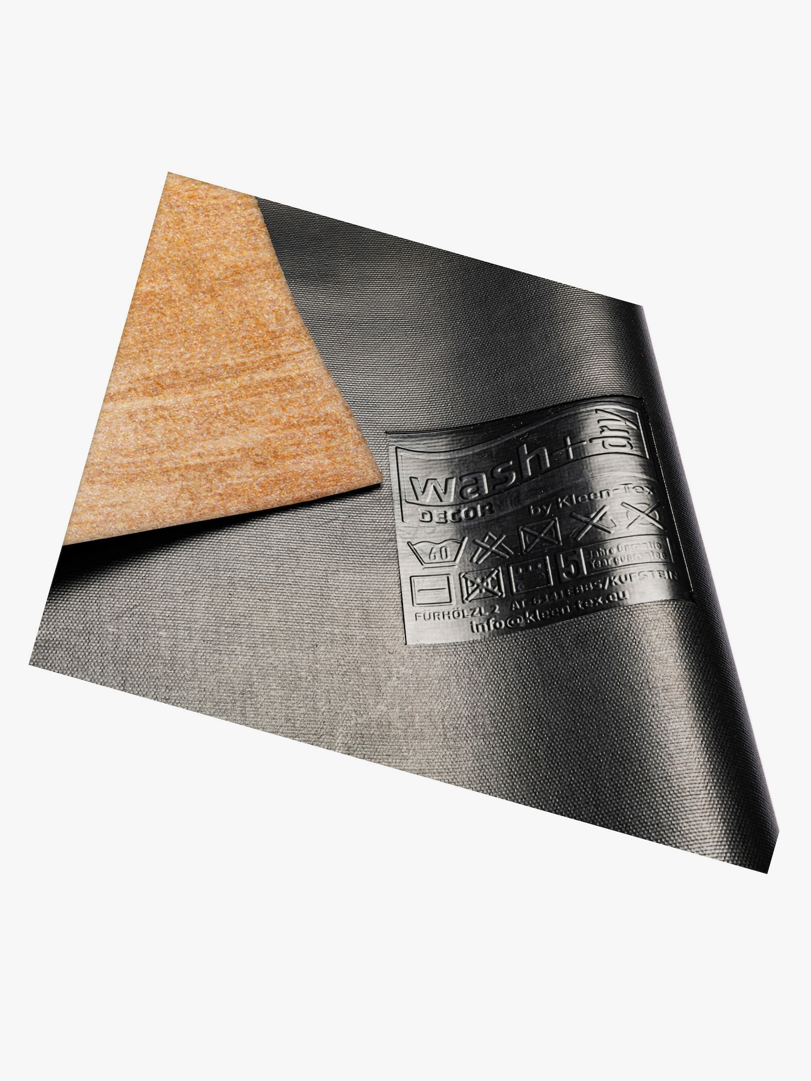 wash+dry by Kleen-Tex Fußmatte - braun-gemustert