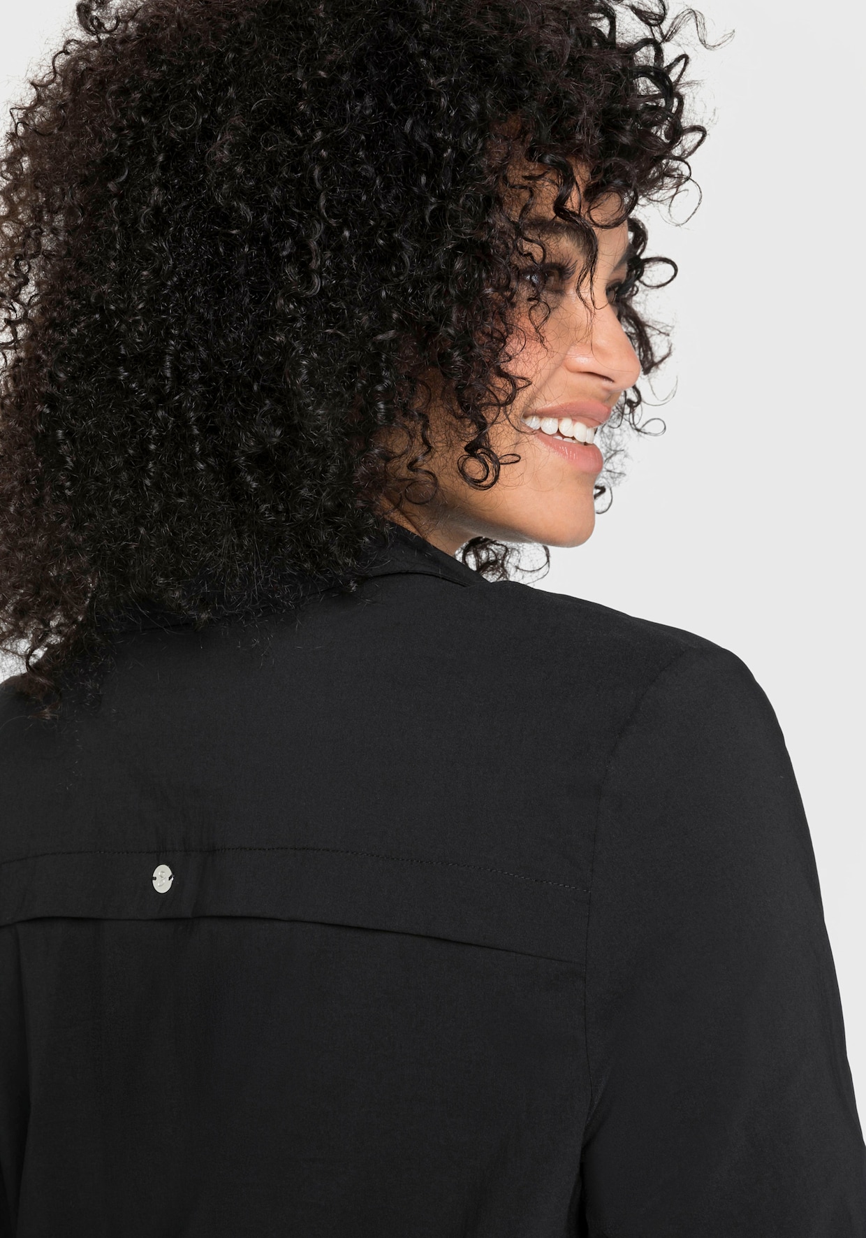 sheego Overhemdblouse - zwart