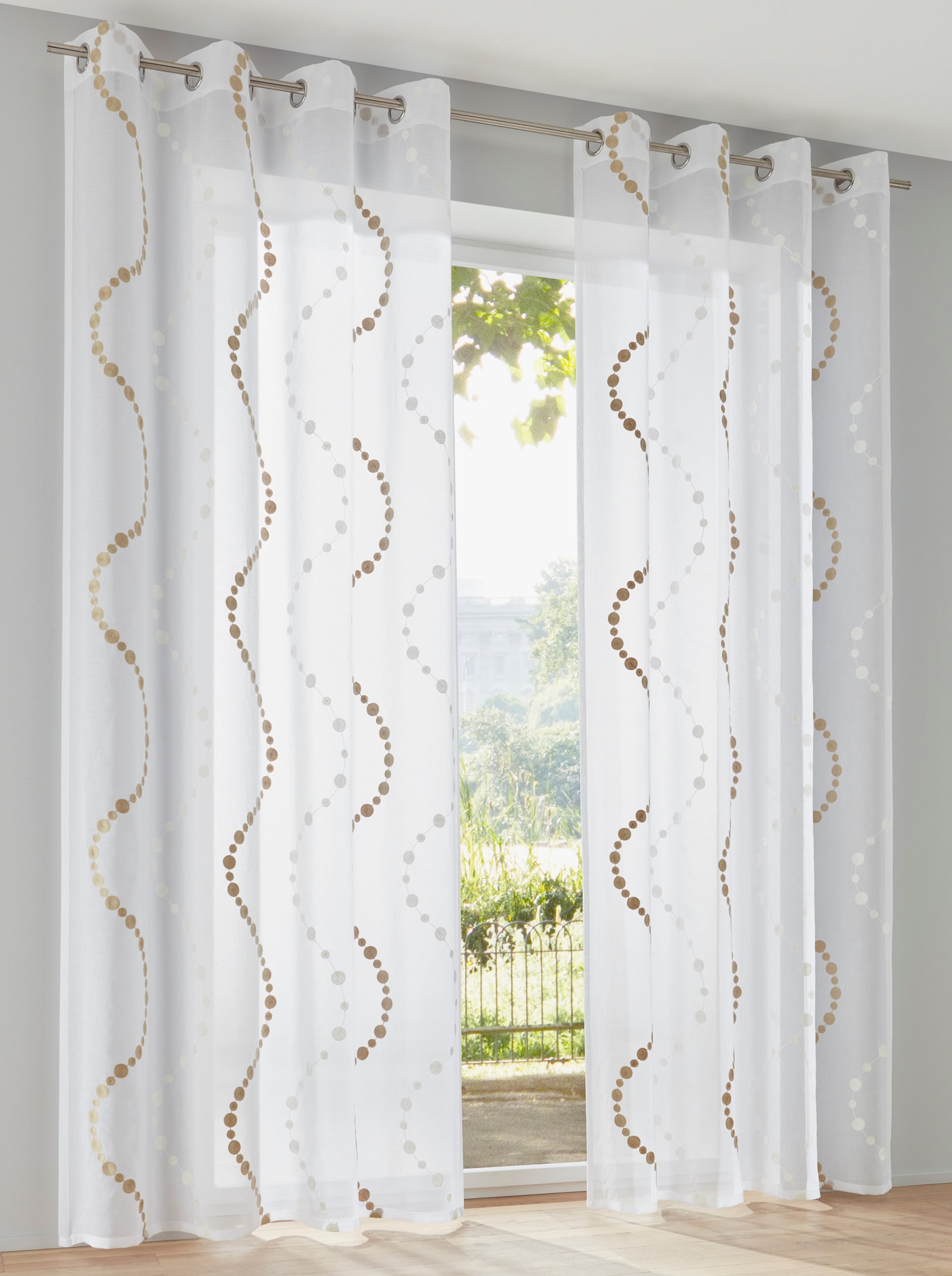 heine home Dekostore - weiß-beige