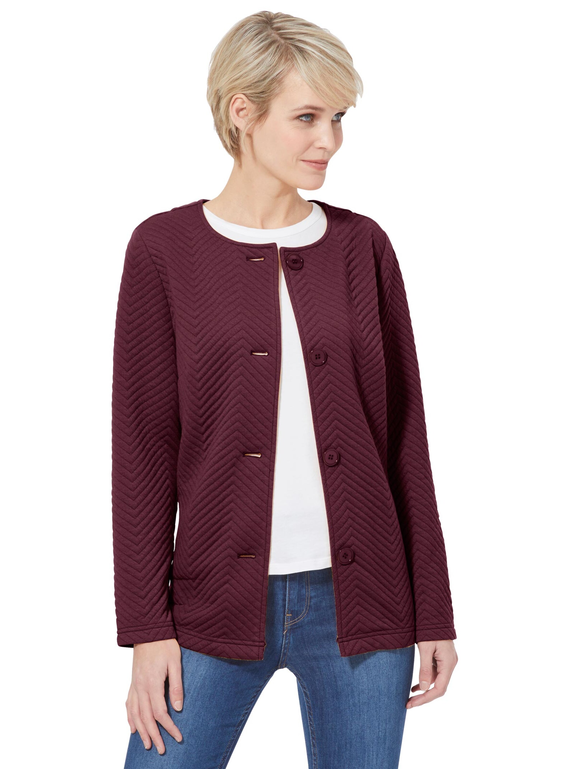 Shirtjacke - bordeaux