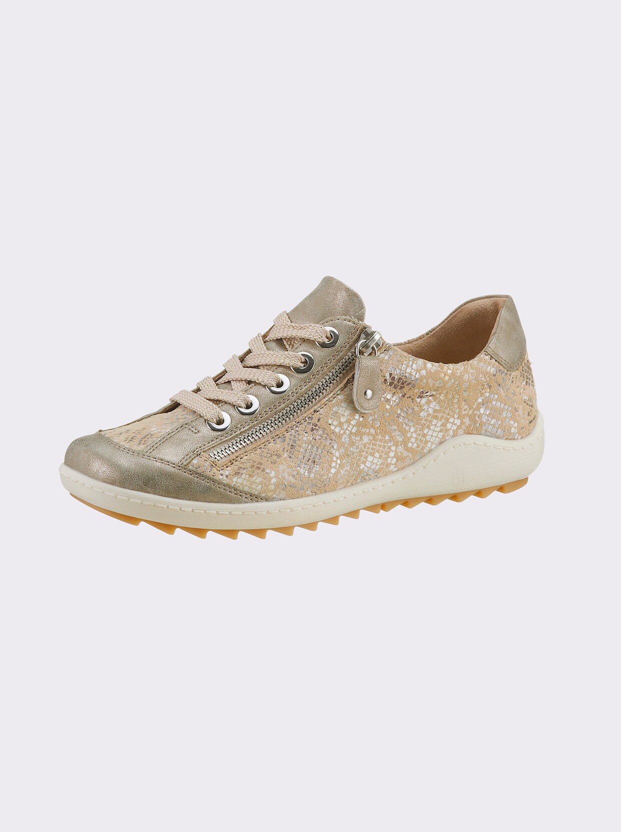 Remonte Schnürschuh - beige