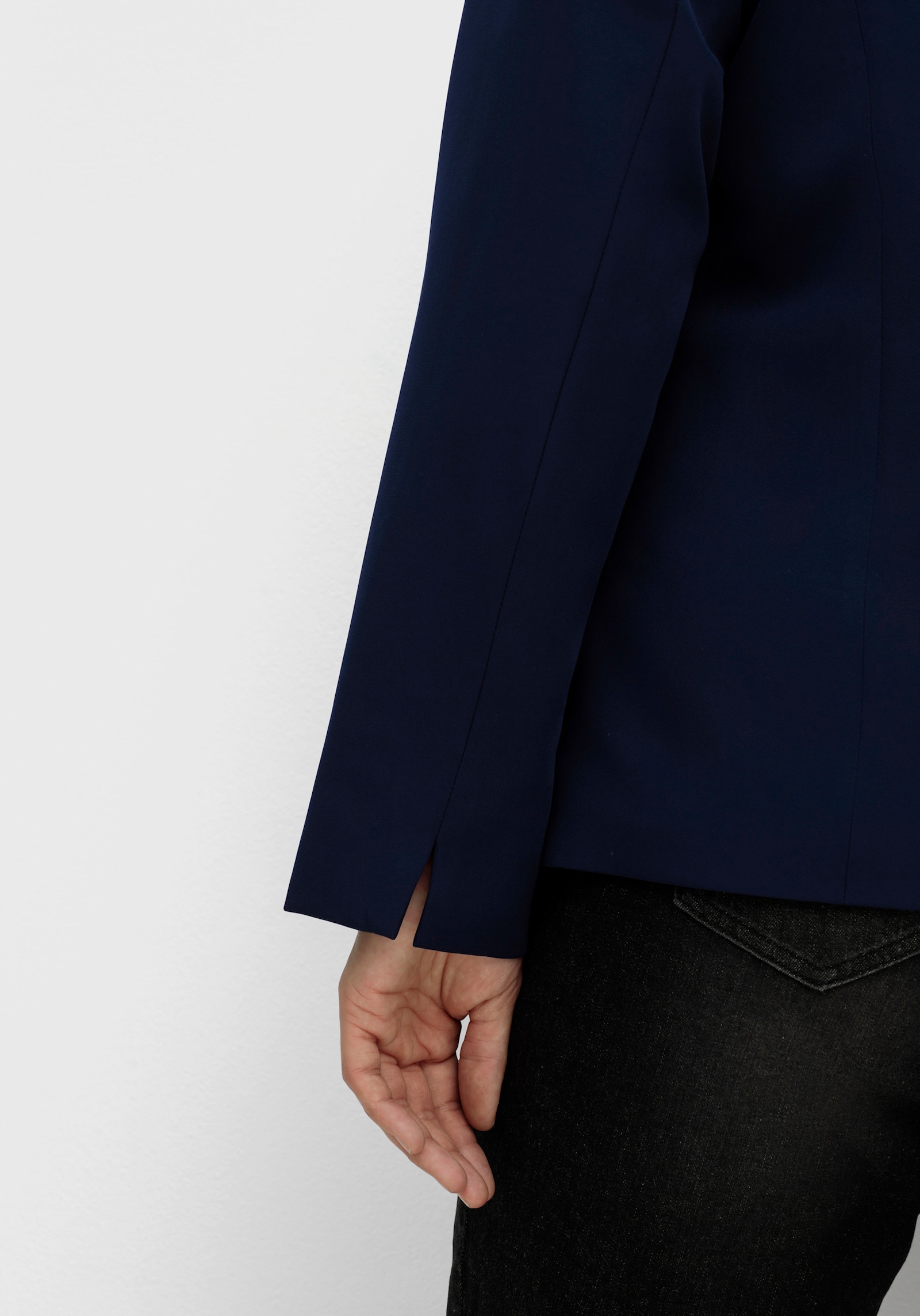 Jackenblazer in bügelfreier Qualität - marine