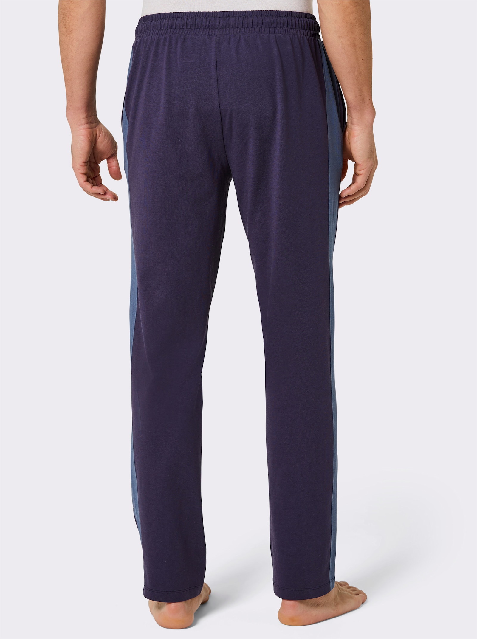 feel good Hosen - marine-rauchblau + schwarz-anthrazit