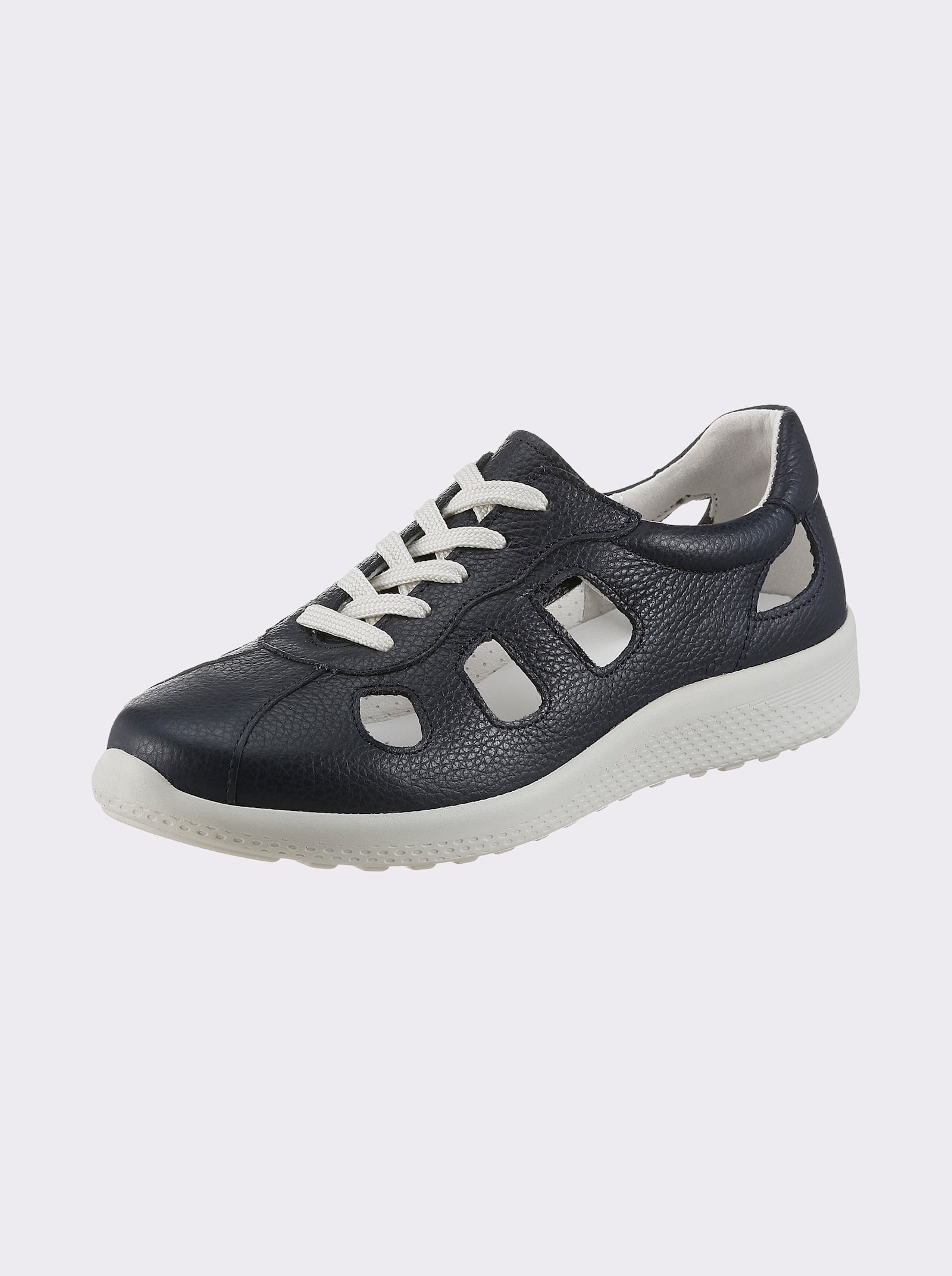 airsoft modern+ Schnürschuh mit Durchbrüchen - marine