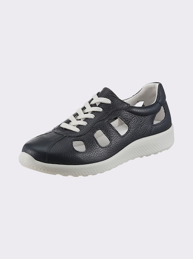 airsoft modern+ Schnürschuh mit Durchbrüchen - marine