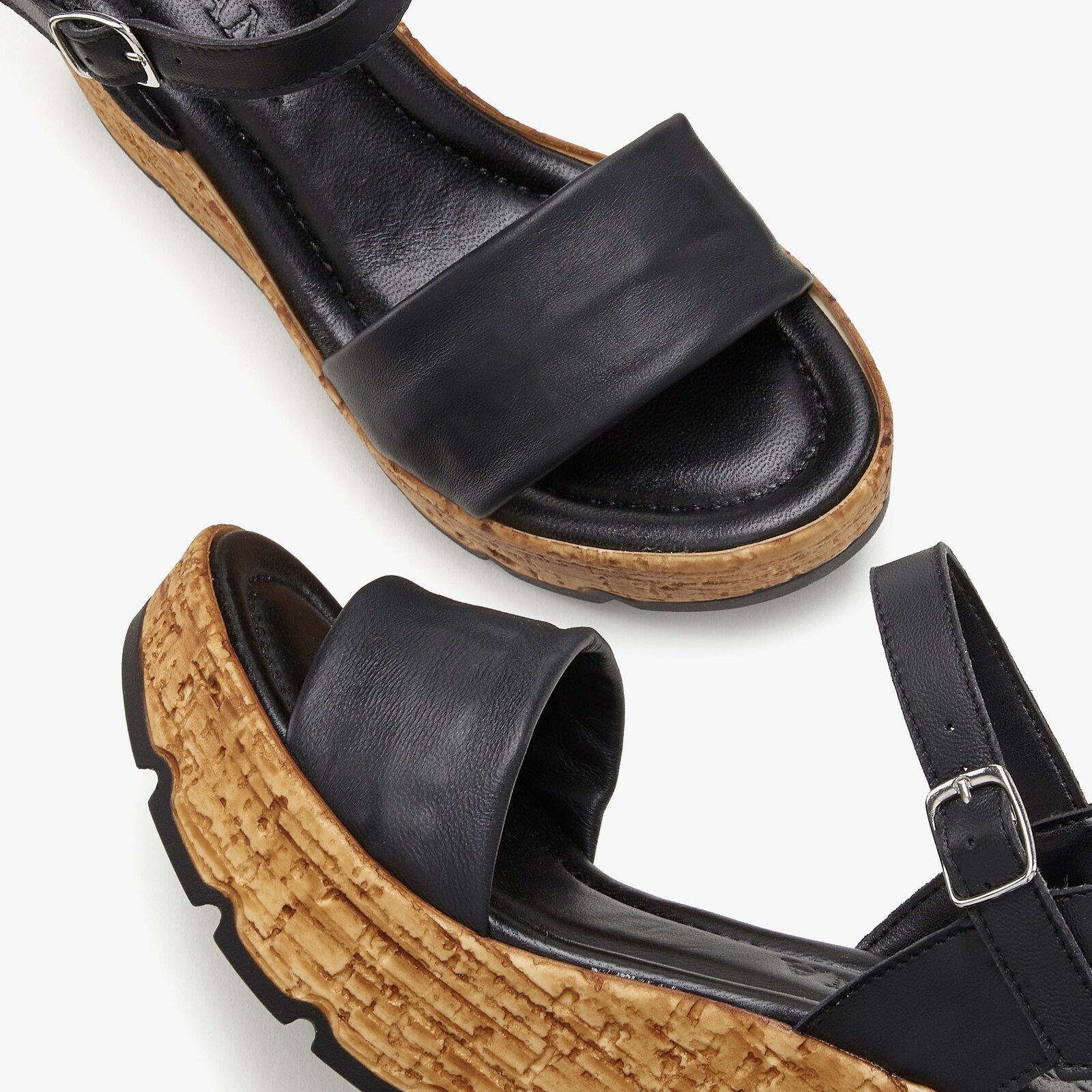 LASCANA Sandalen - zwart