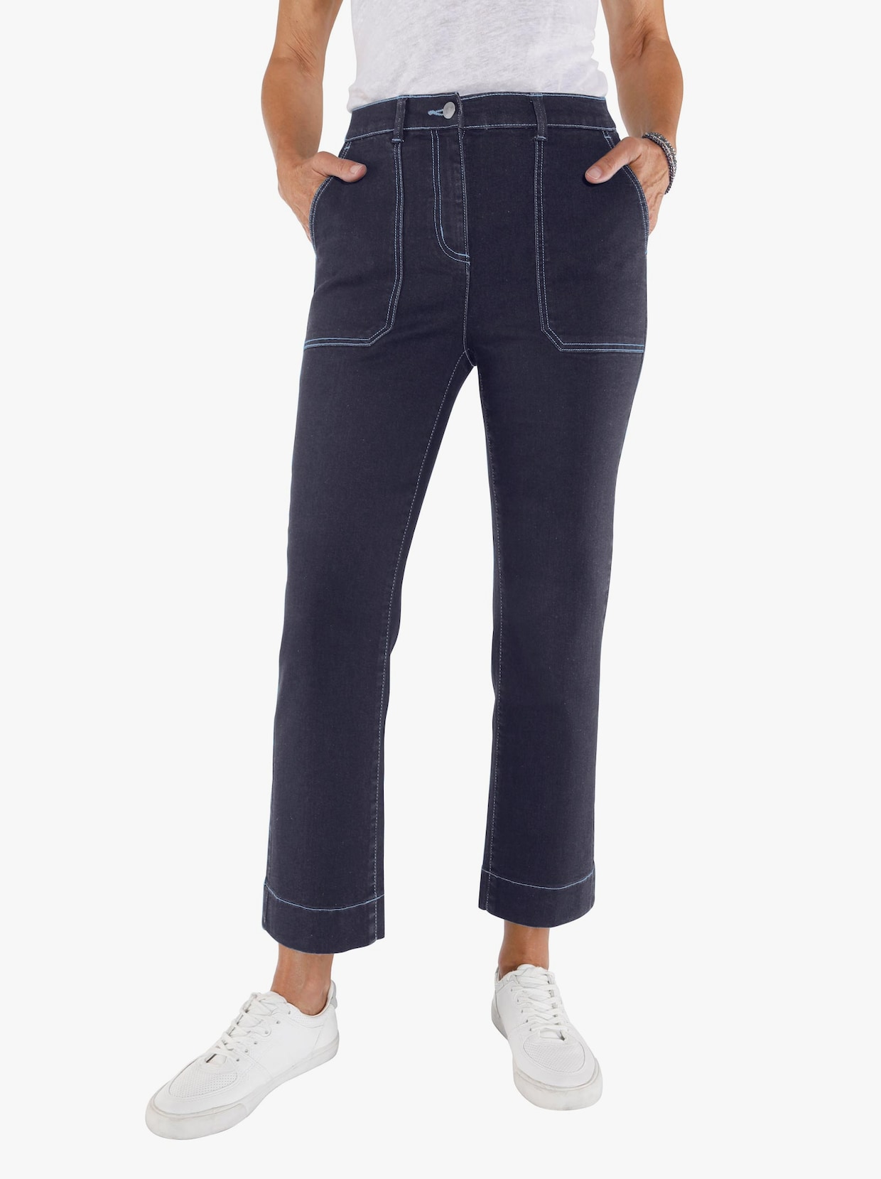 7/8-jeans - dark-blue