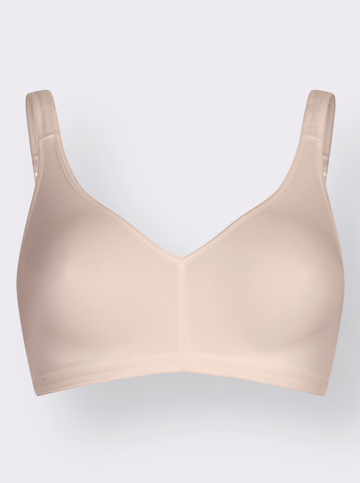 Naturana Soutien-gorge confort sans armatures - blanc + couleur poudre