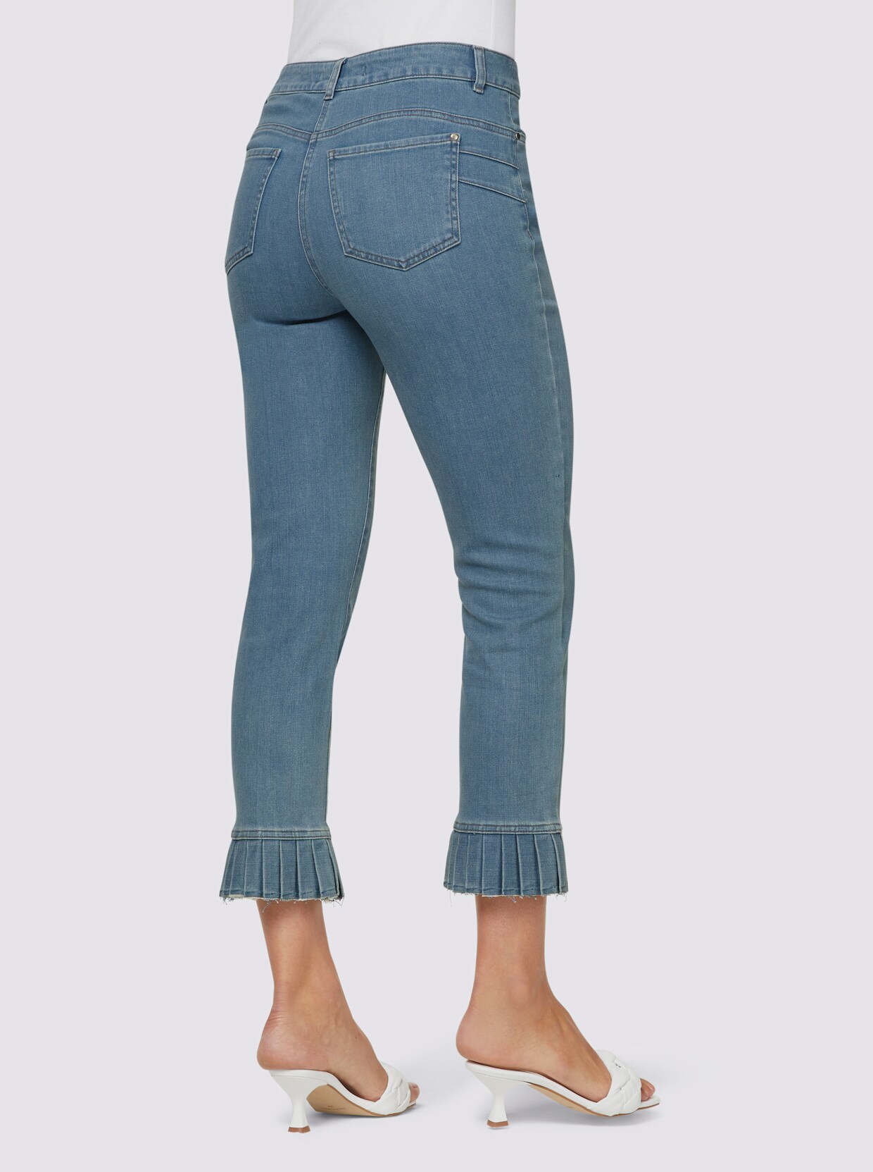 heine Push-up-Jeans - blue-bleached