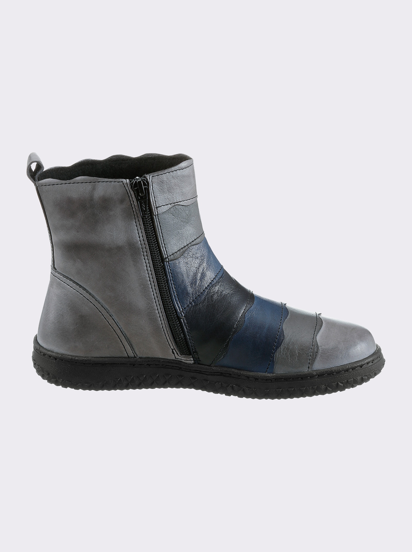 Gemini Stiefelette wärmend gefüttert - grau
