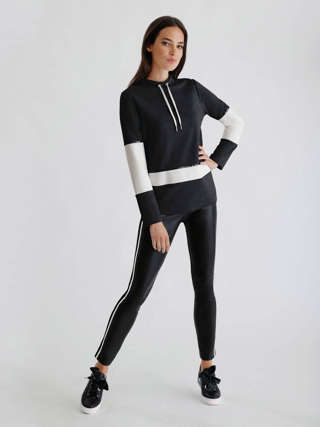 heine Sweatshirt - zwart