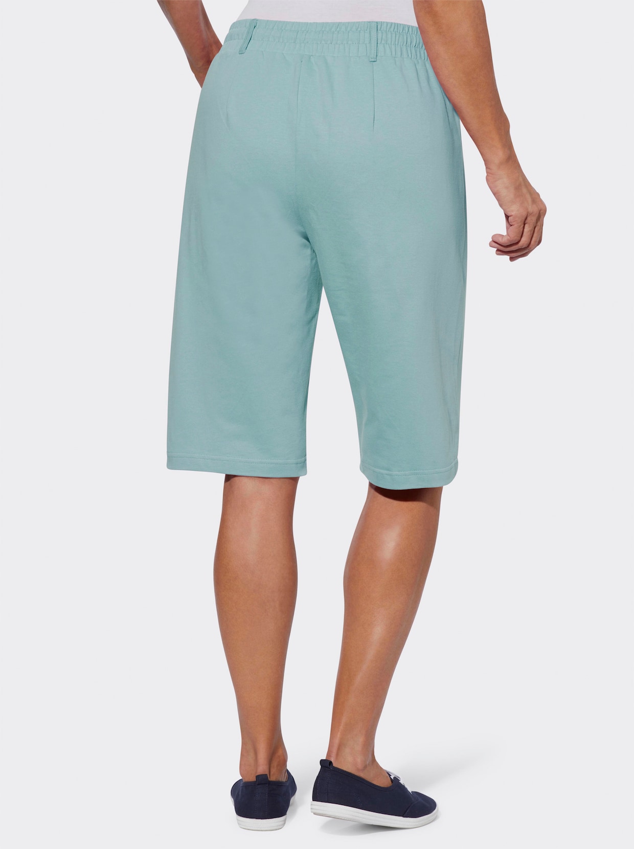 Sweatbermudashorts - mint