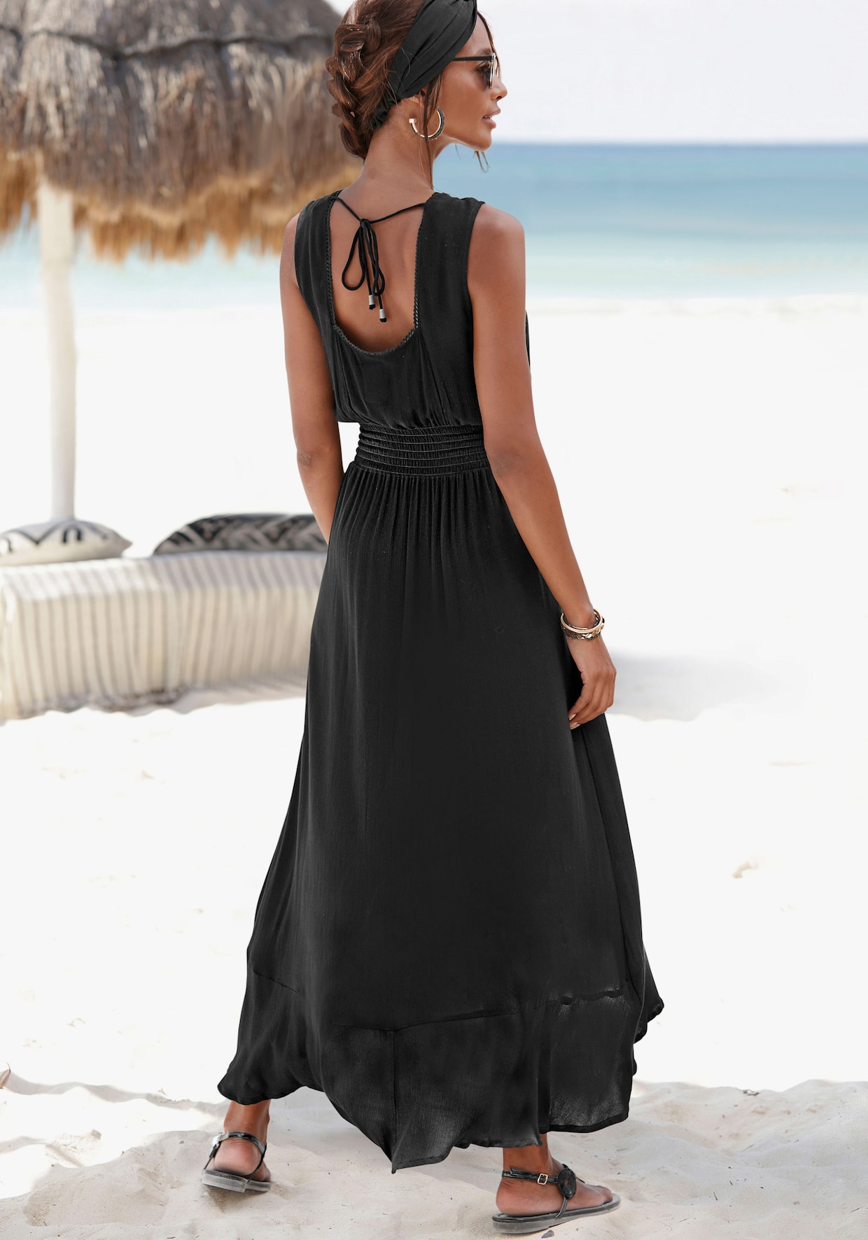 s.Oliver Maxi-jurk - zwart