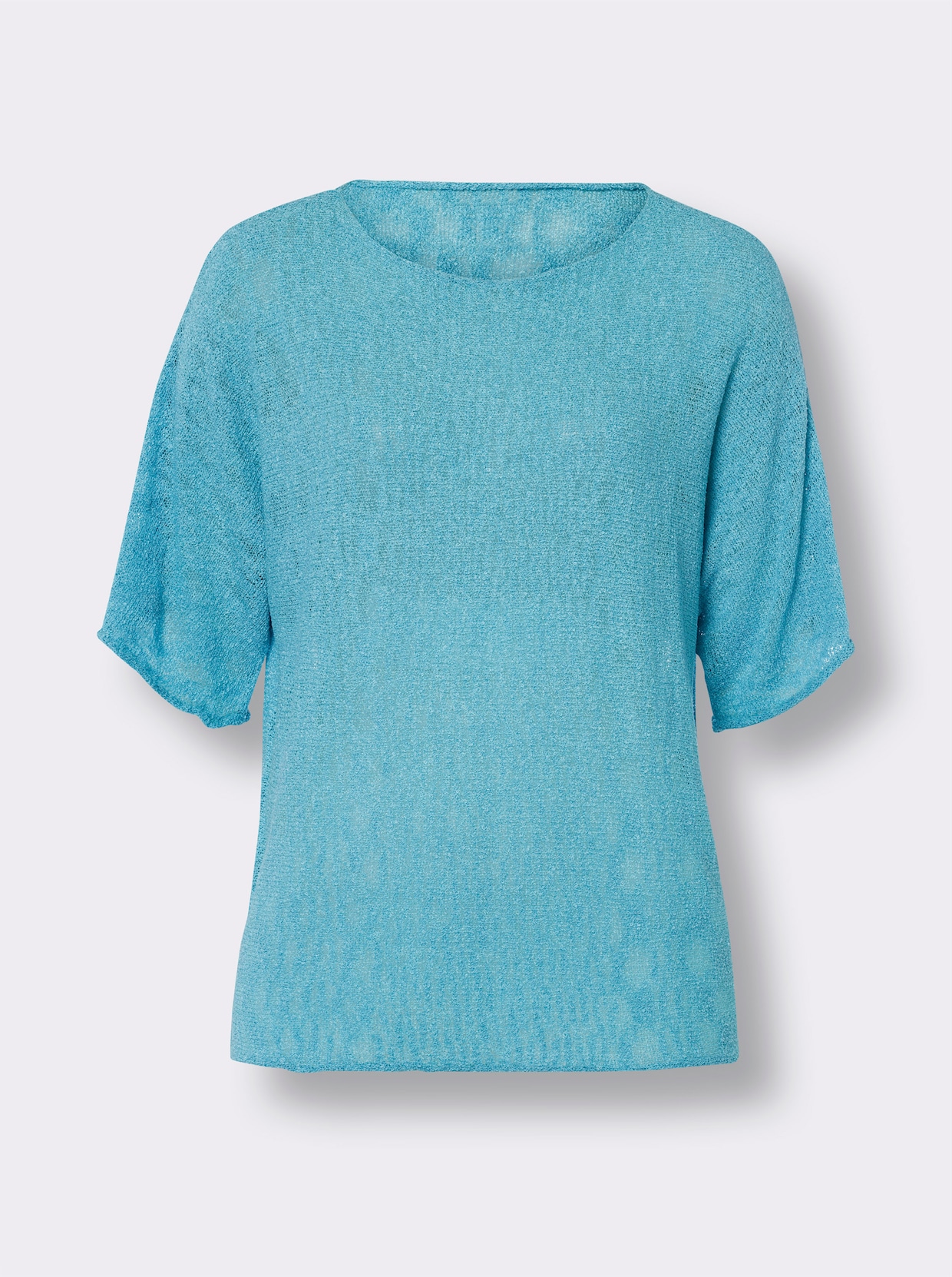 heine Pullover met korte mouwen - aquamarine