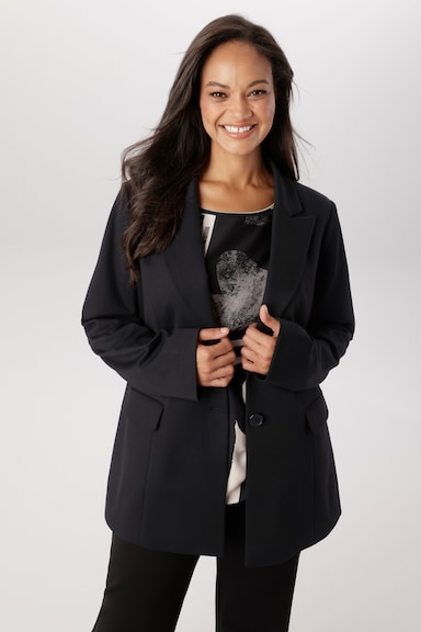 Aniston PLUS Jerseyblazer - schwarz