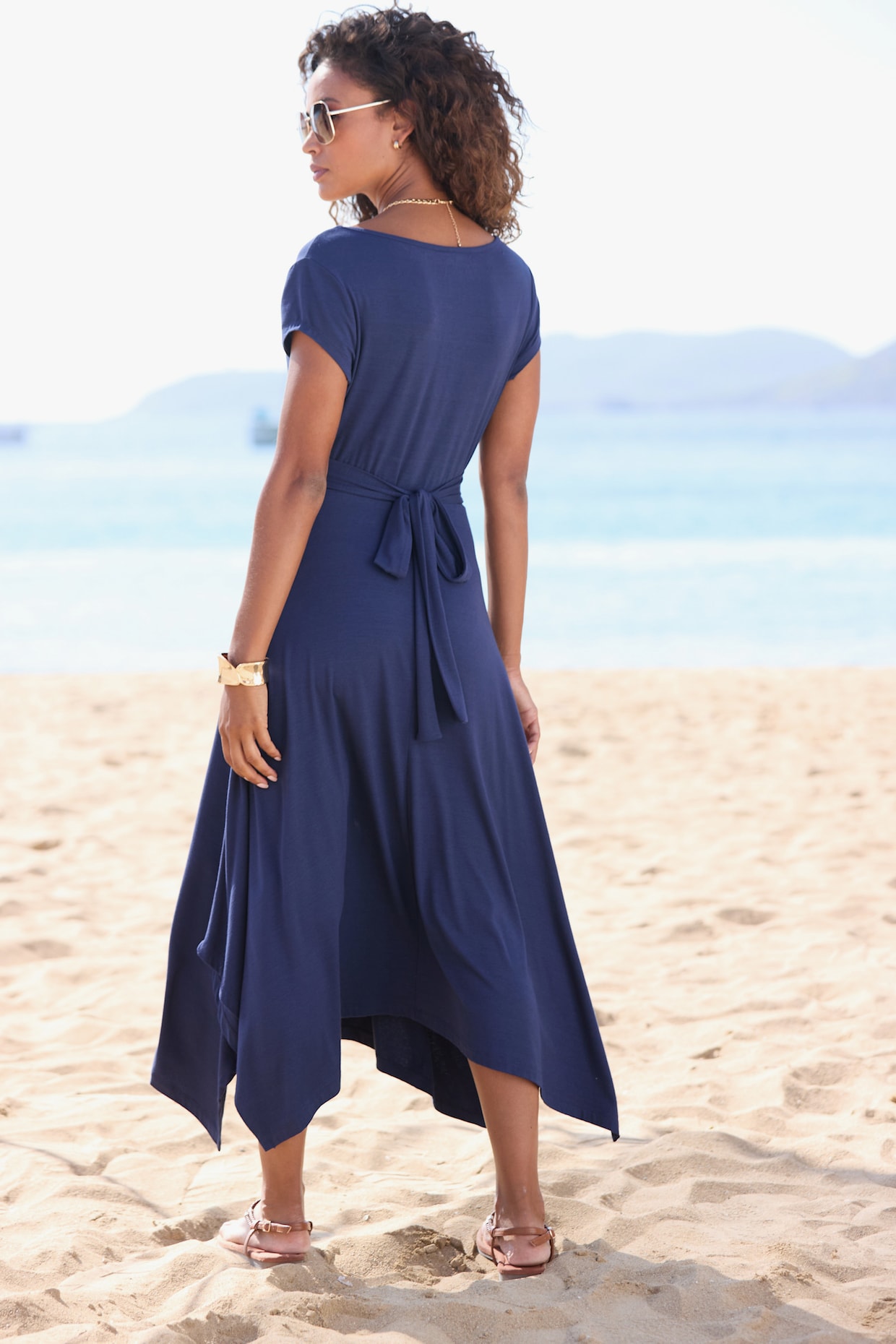 Beachtime Zomerjurk - marine