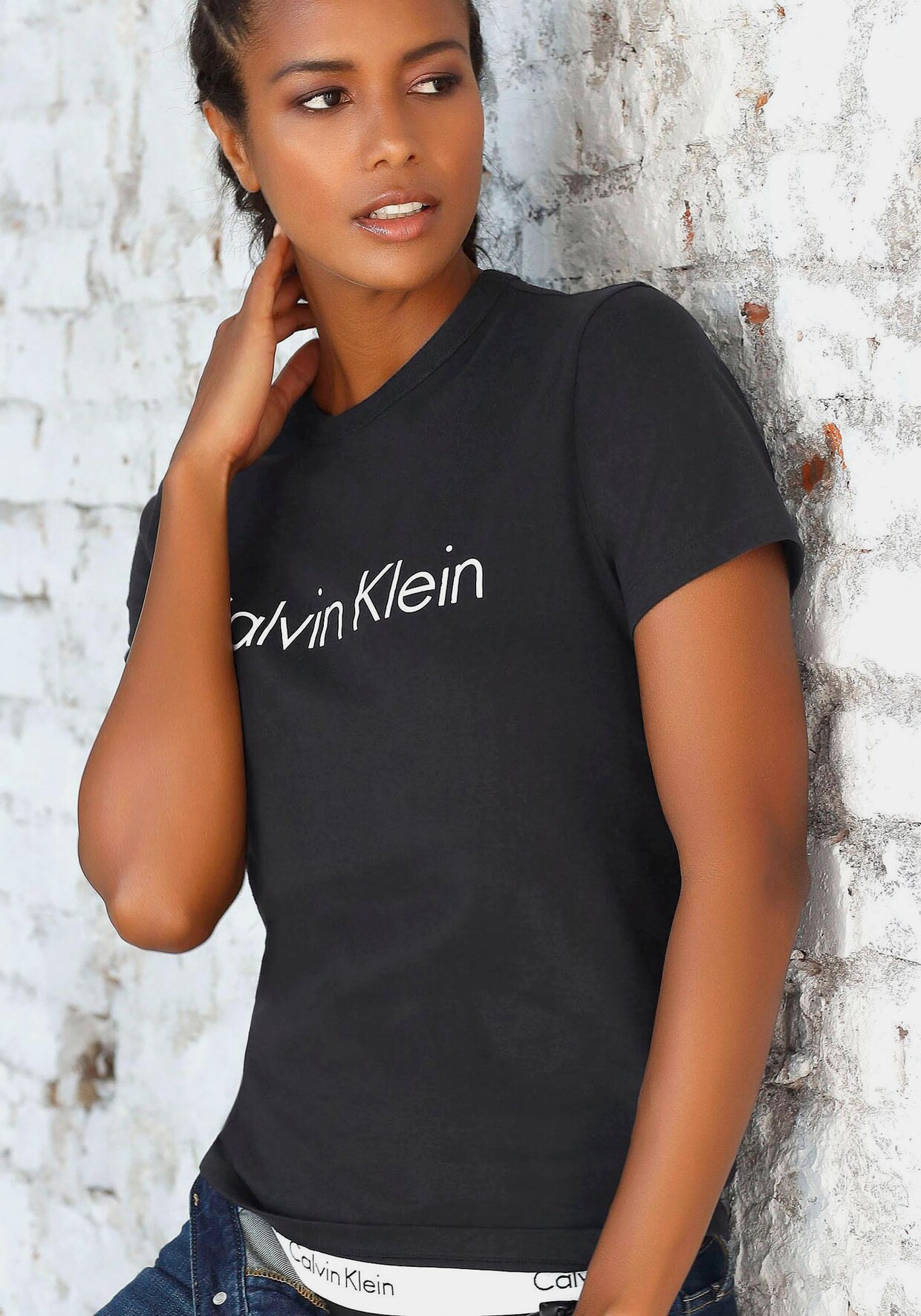 Calvin Klein T-Shirt - schwarz