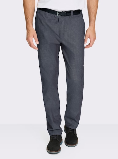 Brühl Jeans in Leichtdenim-Qualität - marine-meliert