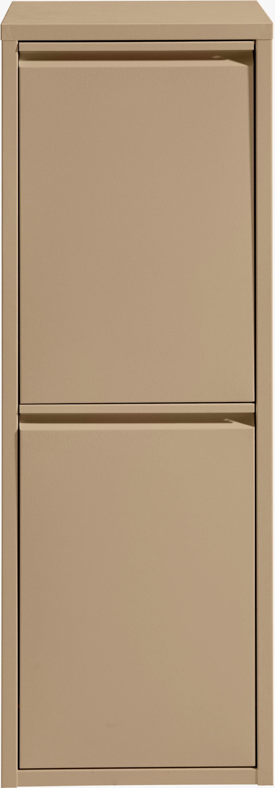 heine home Poubelle de tri - taupe