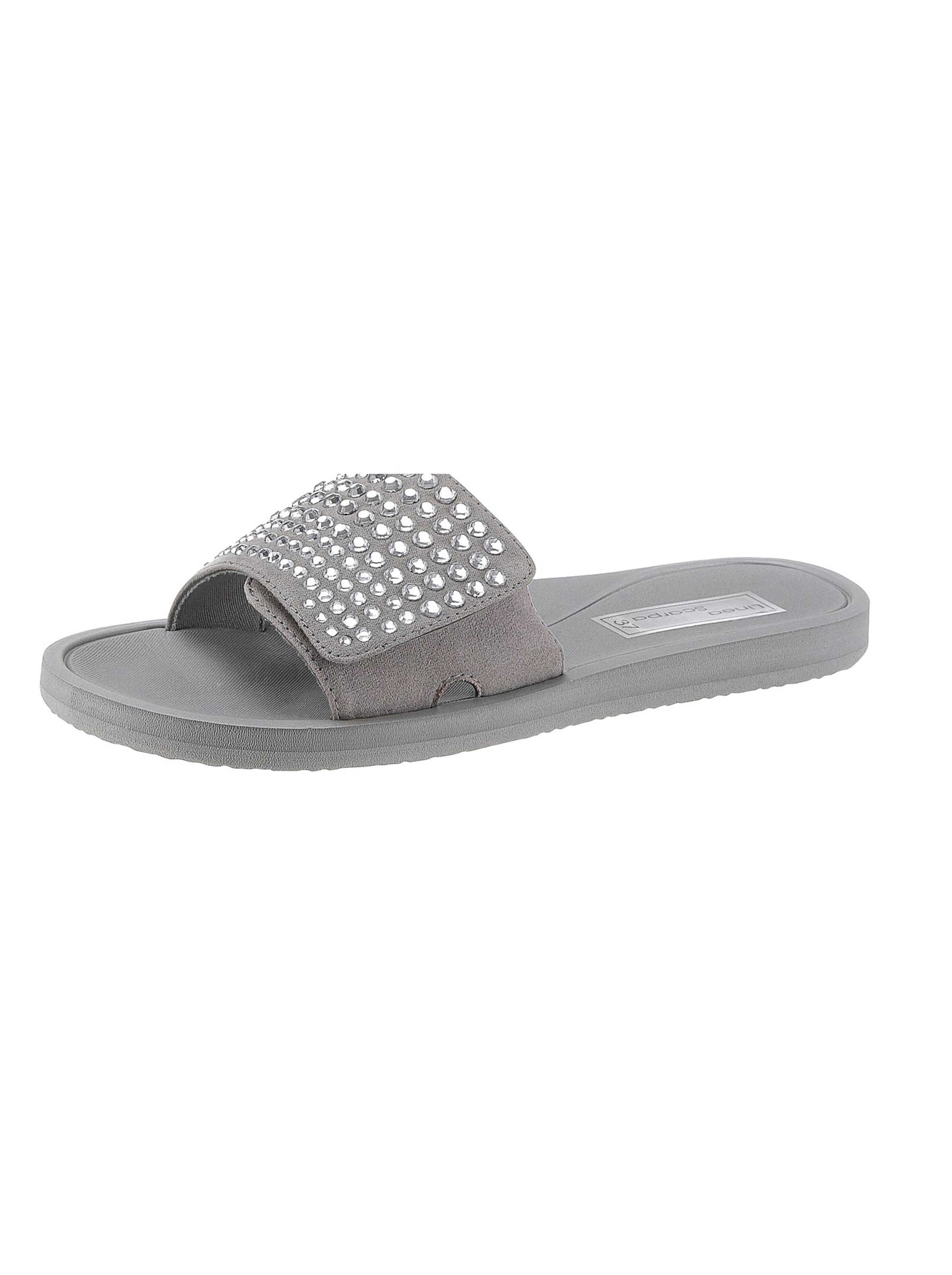 Badepantolette - grau