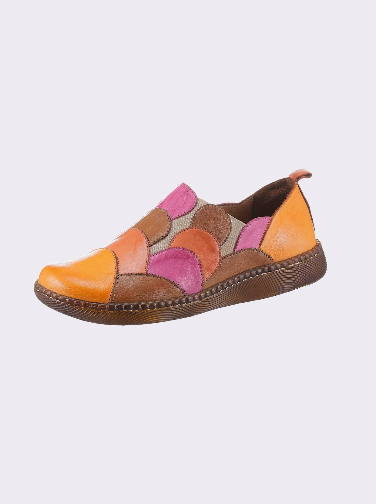 Gemini Slipper - orange-bunt