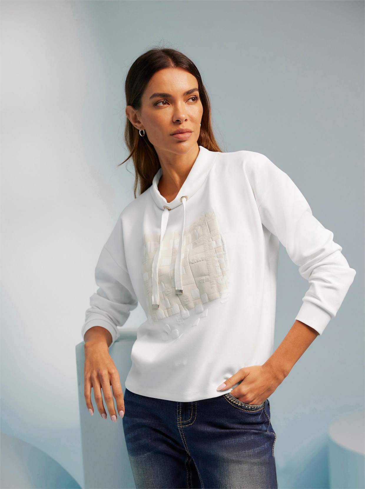 heine Sweatshirt - ecru