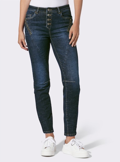 heine Jeans mit Teilungsnähten - dark blue